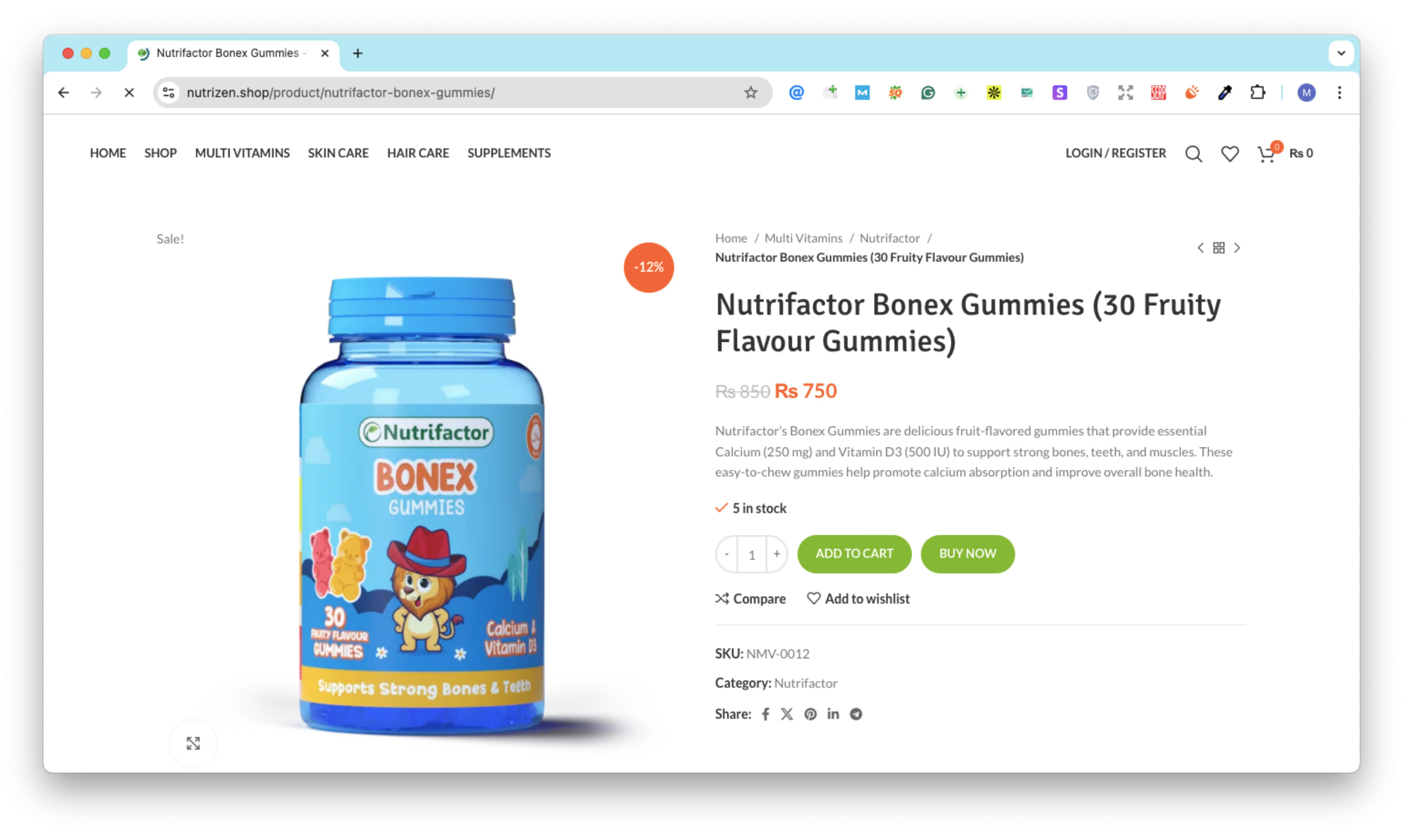 Nutrizen Screenshot 3